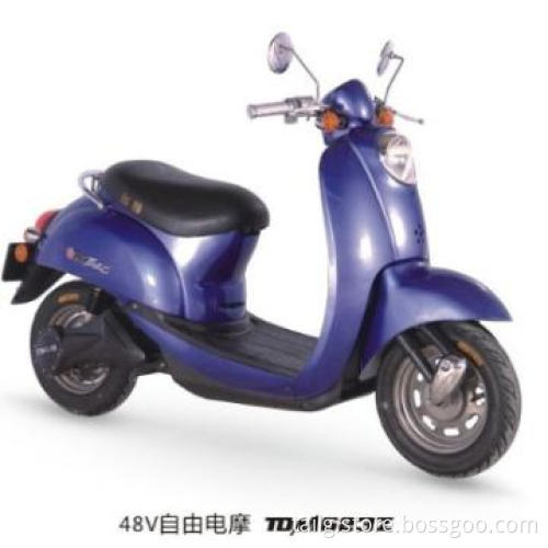 Blue color electric scooter for young
